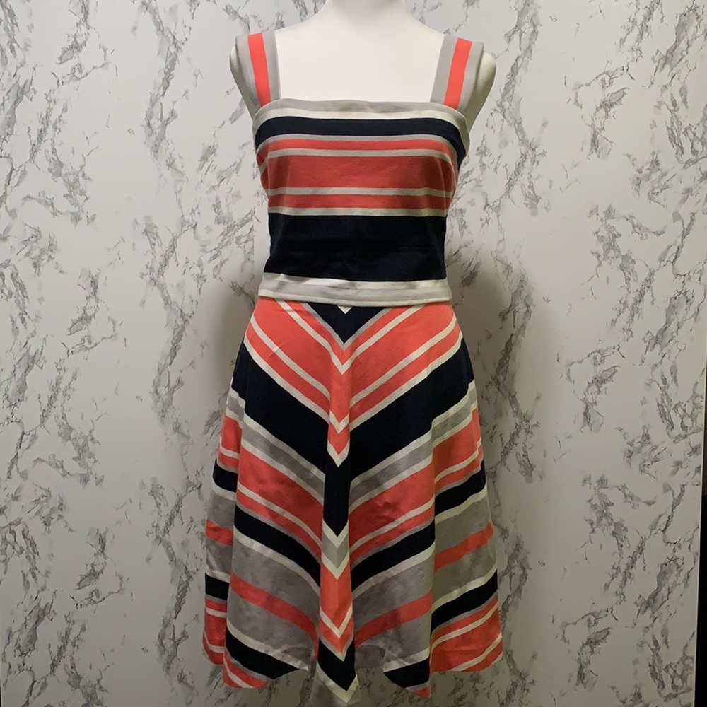 Banana Republic x Milly Fit & Flare Dress